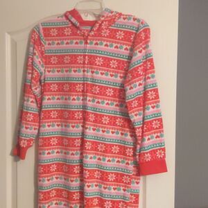 Reindeer union jack/onesie. Max and Olivia size kid's xl(14/16).